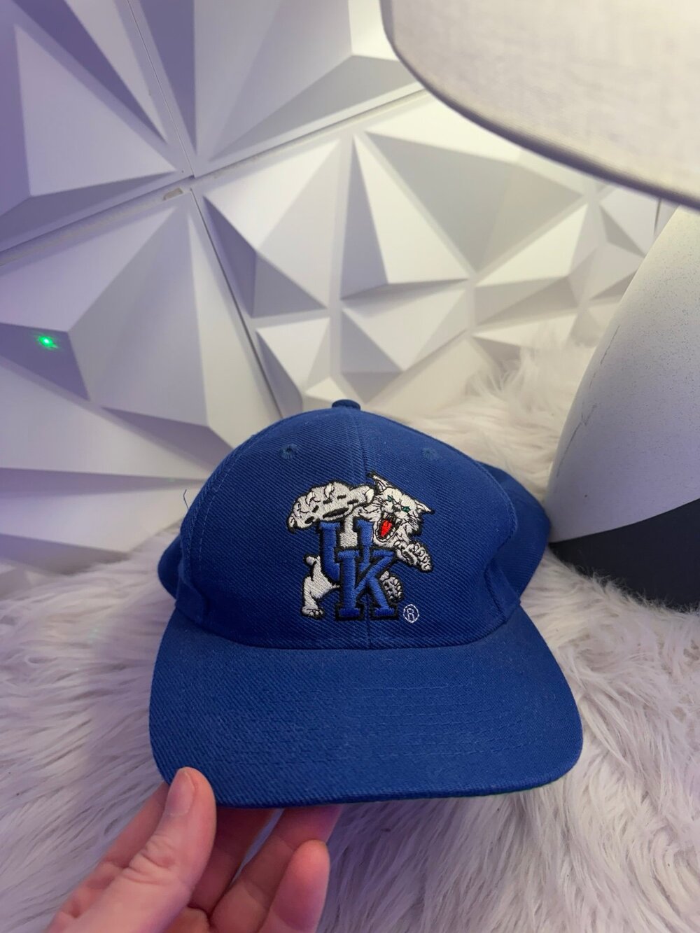 90s UK Wildcats Royal Blue Snapback Cap